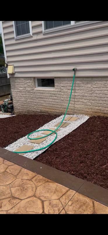 EasyFlex 60-ft x 1.5-in No-Dig Black Plastic Landscape Edging Roll
