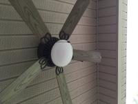 Harbor Breeze 4 In H 10 In W White Frost Globe Ceiling Fan Light