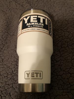 Yeti 30 oz Stainless Steel Rambler Tumbler - White (21070070024) for sale  online