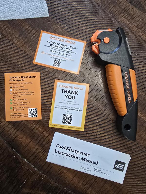 Orange Ninja Orange Ninja Multi Tool Garden and Knife Sharpener