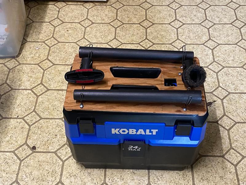 Kobalt 24v deals shop vac