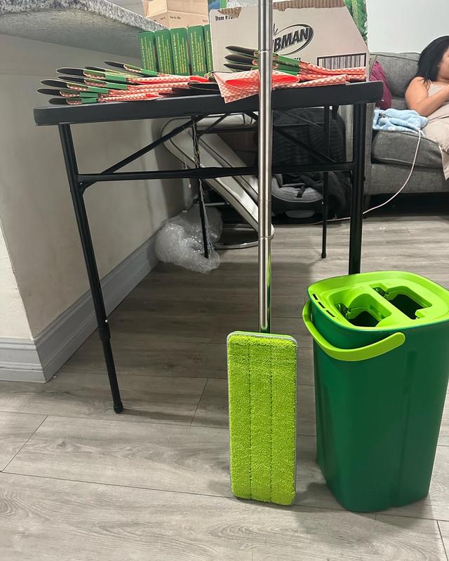 Libman 2sided Clean and Rinse Wet Mop Bucket, Cleaning Bucket