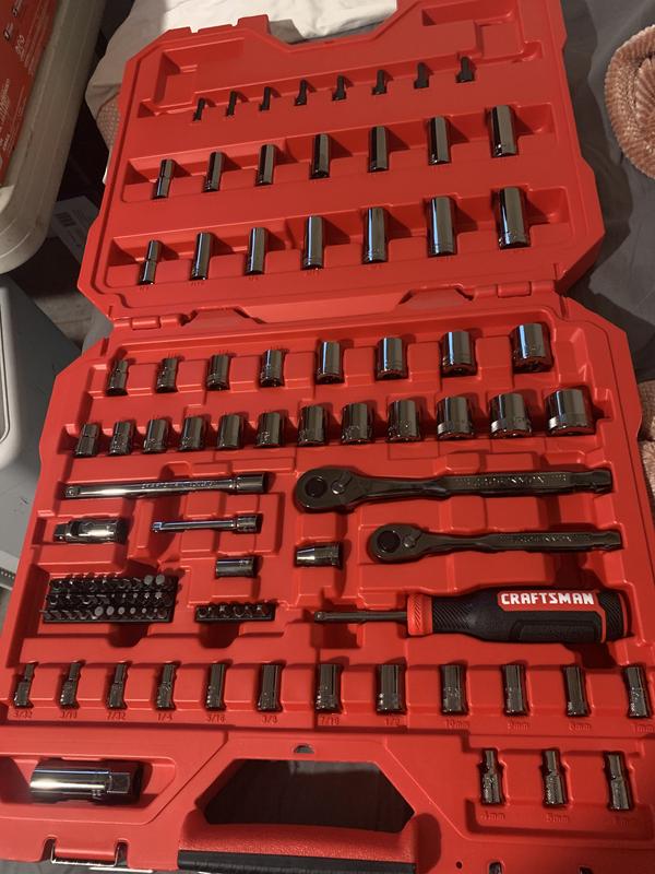 Craftsman 105 piece mechanics deals tool set