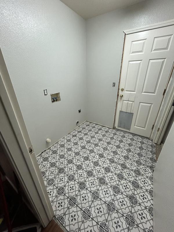 Griffin 8-in x 8-in Matte Porcelain Encaustic Floor and Wall Tile