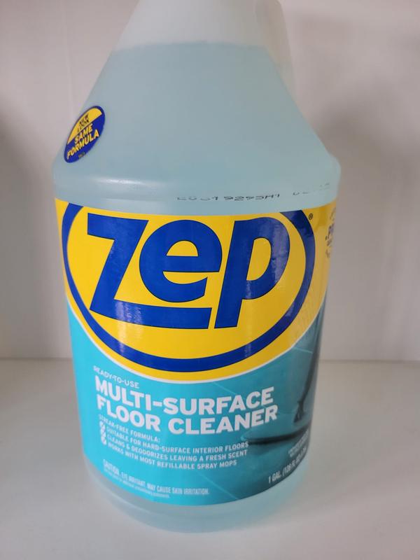 Zep Luxury 64fl Oz Floral Liquid Floor Cleaner In The