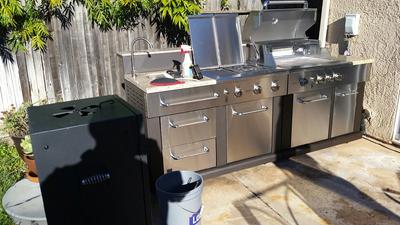 Master forge modular outdoor kitchen sales