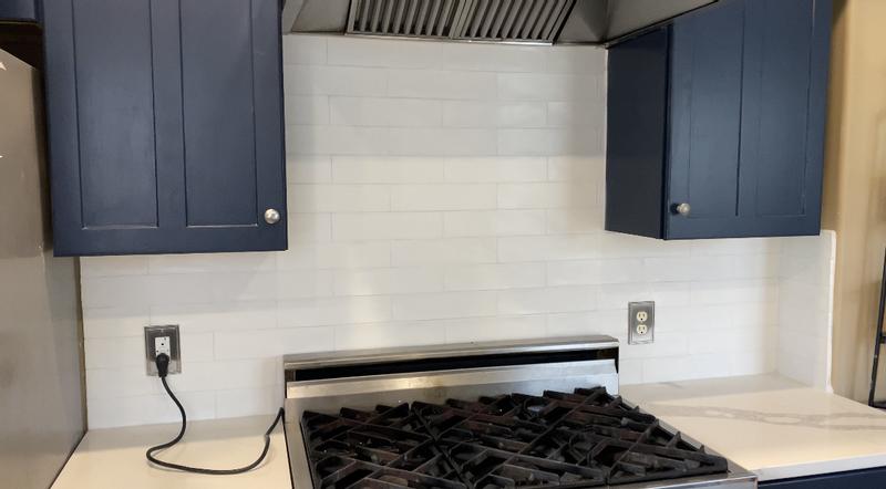 Laundry Room Wall Tile with Musselbound — Ashley French