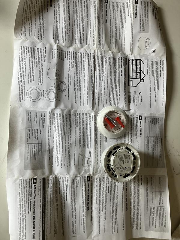 First Alert 10-Year Battery-operated Photoelectric Smoke Detector ...