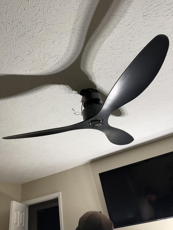 Breezary Propeller 52-in Electrodeposited Gold and White with Abs ...