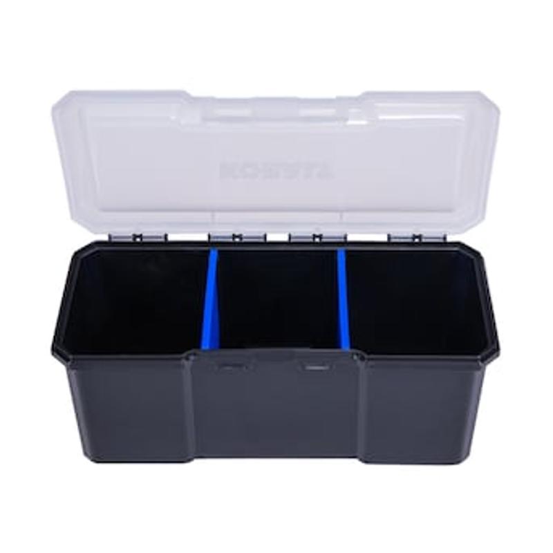 Kobalt 25.13-in W x 20.63-in H Plastic Tool Chest (Black) at