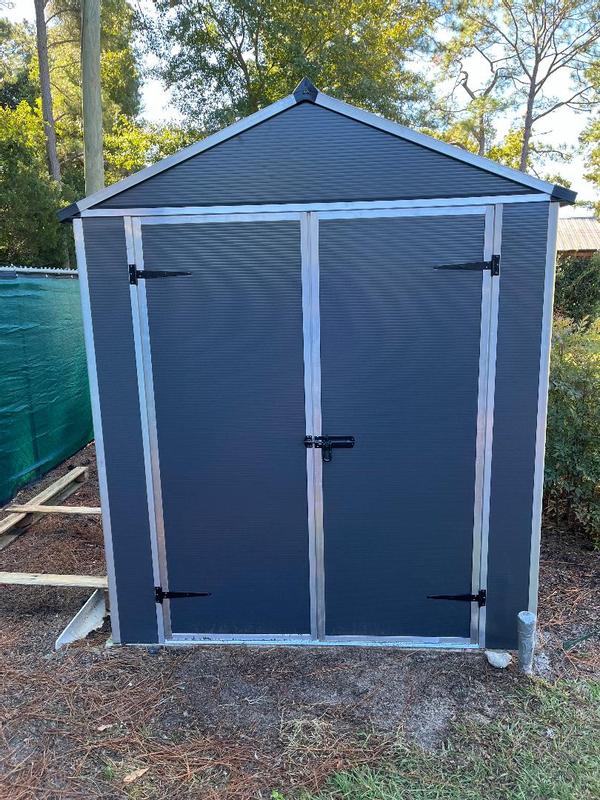 Rubicon 6' x 10' - Plastic Shed With Floor
