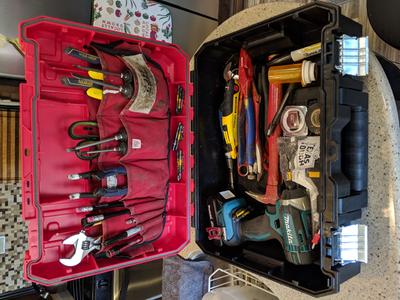 CRAFTSMAN VERSASTACK System 21 in Black Plastic Wheels Lockable