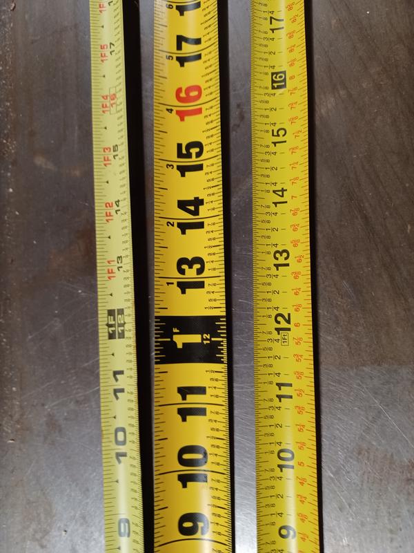 DEWALT 16 Ft. L X 1.25" W Tape Measure Black/Yellow 1 Pk - View #11