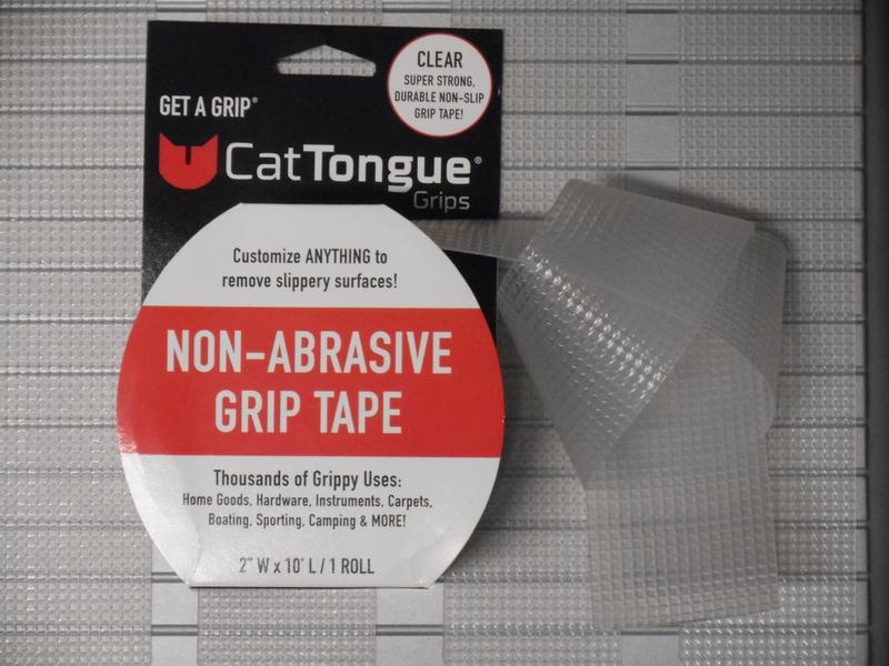 Gription Non-Slip Tape and Grip Pad Bundle by CatTongue – Durable,  Non-Abrasive Grip Tape and Non Slip Mat, Customizable & Waterproof for  Thousands of