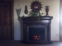 Allen Roth 4600 Btu Electric Fireplace With Remote At Lowes Com