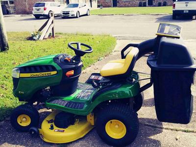 John deere discount e110 lawn mower