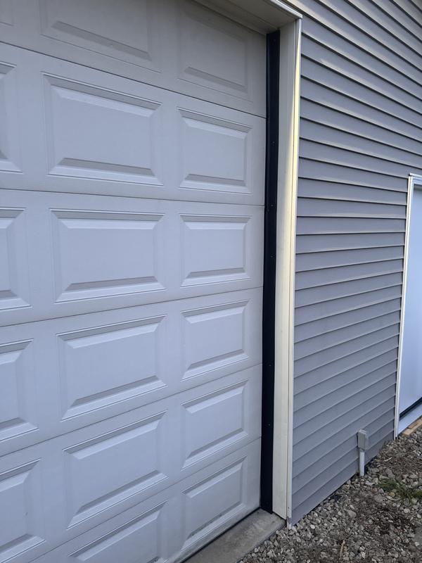 Royal Building Products 7-ft x 2-in x 7/16-in White PVC Garage