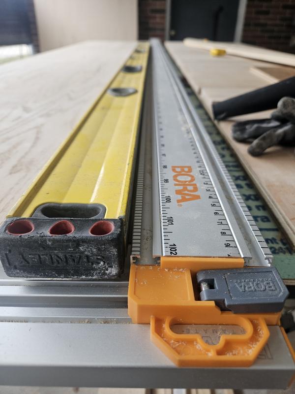 BORA NGX Aluminum Clamp Edge with 160 lbs. Clamping Force, 1
