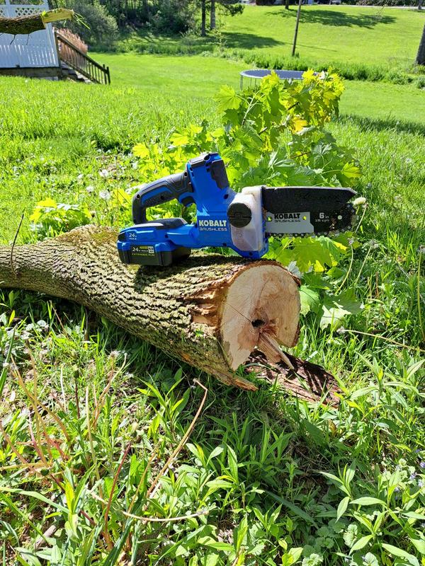 Mini 24 on sale volt chainsaw