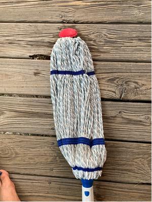 Quickie WipeOut Cotton Twist Wet Mop 2116696 at Lowes.com