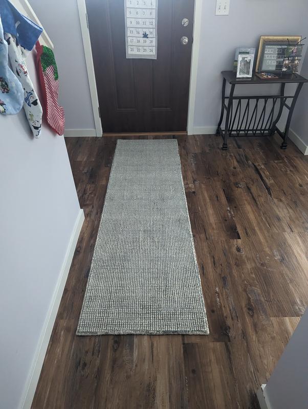 Origin 21 Microdot 2 X 7 (ft) Platinum Indoor Solid Runner Rug at Lowes.com