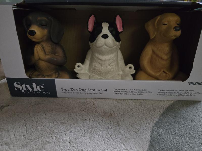 スタンリー Dogs セット Style Selections 7.5-in H x 17-in W Multiple colors/finishes Dog