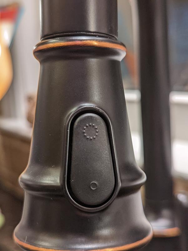 allen + roth Theo Oil Rubbed Bronze Single Handle Pull-down Kitchen ...