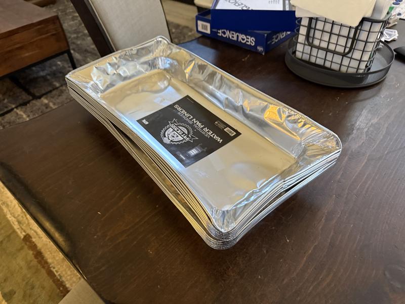 Pit Boss 6-Pack 12.8-in x 20-in W Disposable Aluminum Foil Grill Drip ...