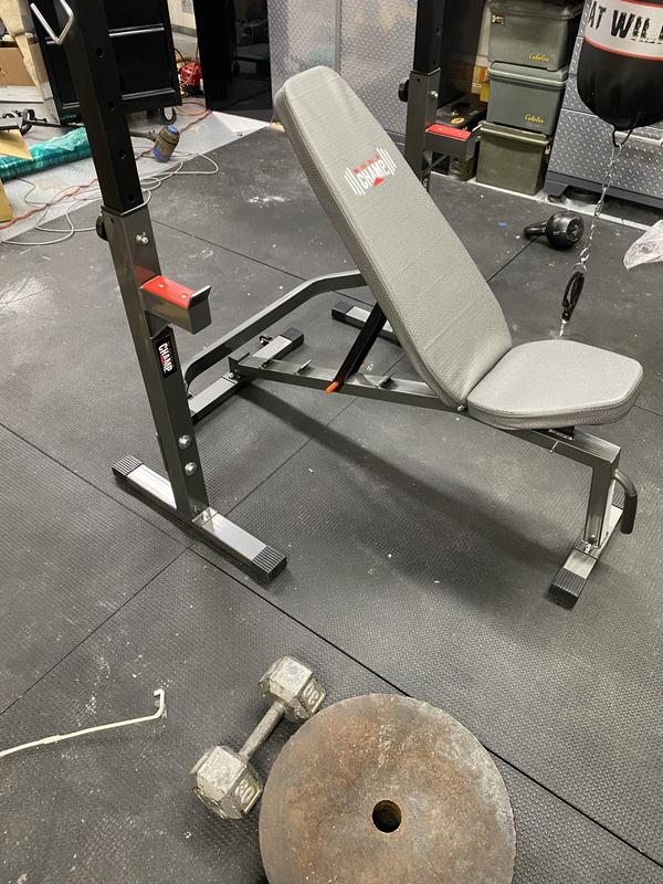 Body Flex Sports Body Champ Adjustable Olympic Freestanding Weight Bench in the Weight Benches department at Lowes