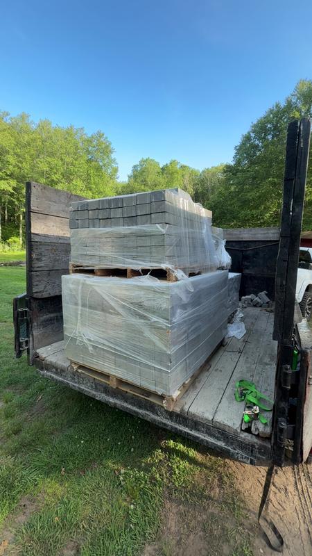Belgard 8-in L x 4-in W x 2.36-in H Rectangle Silex Gray Concrete