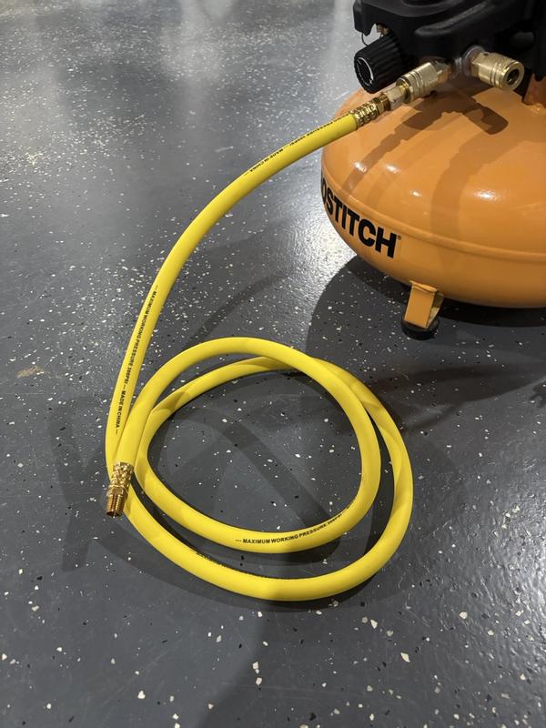 CRAFTSMAN 3/8-in x 10-ft Poly Hybrid Lead-In Air Hose in the Air ...