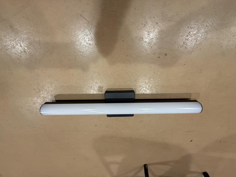 Project Source Gabe 24-in 1 Light Matte Black Integrated LED ...