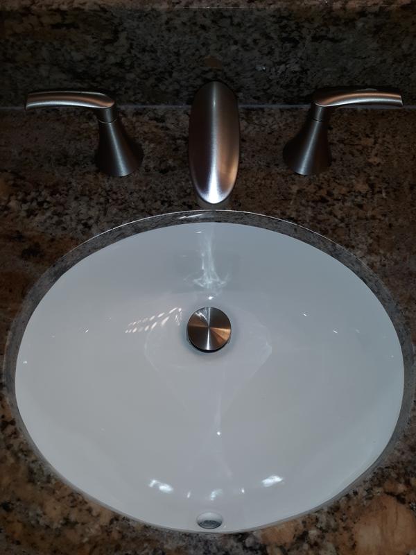 Nantucket Sinks Great Point Bisque Undermount Oval Transitional