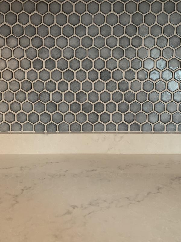 Shop Now Odyssey - Aqua Sky 2” Concaved Hex Tile, Cepac Tile