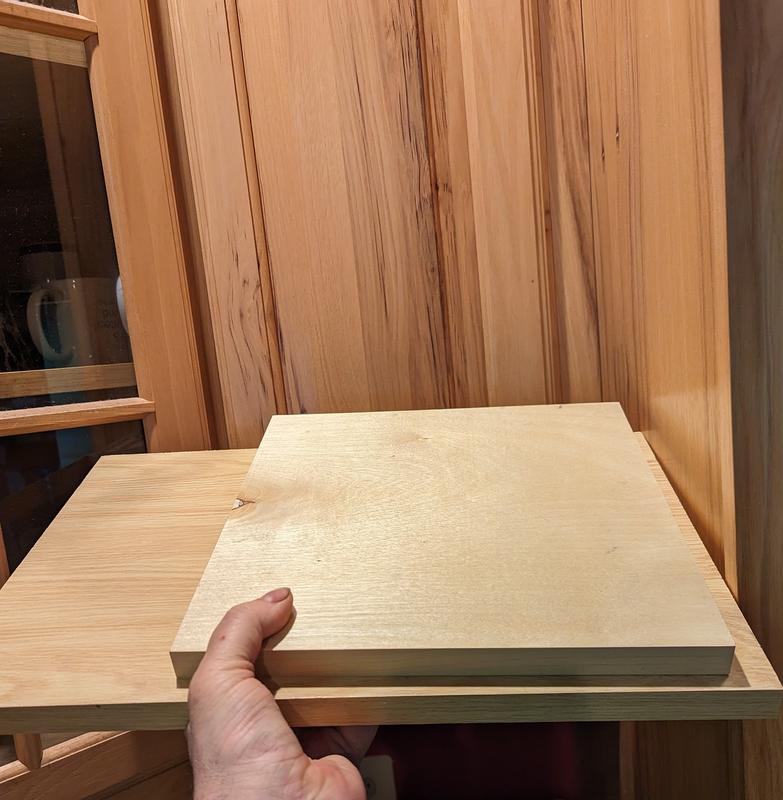 Cabinet Shelf, Standard or cut to size, Replacement Cabinet Shelf, Birch  UNFSH