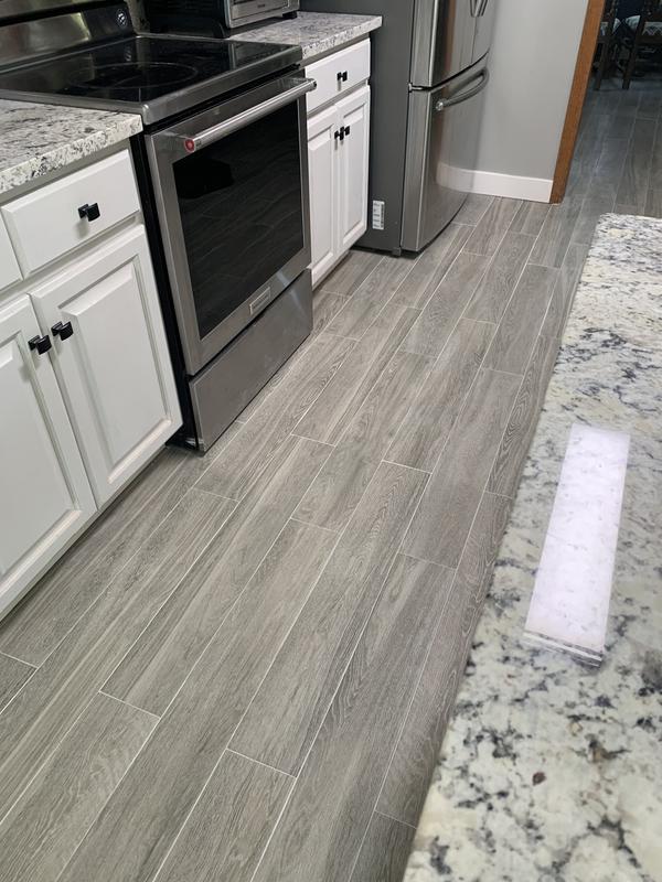 Satori Sedona Harborside 6-in x 36-in Matte Porcelain Wood Look Floor Tile