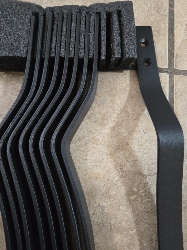 RELIABILT 1-in x 31-in Black Sand Galvanized Steel Turned Deck Baluster (10-Pack)
