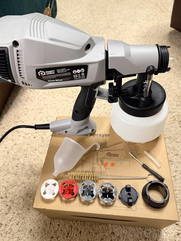 Project Source Electric Handheld HVLP Paint Sprayer (Compatible with ...