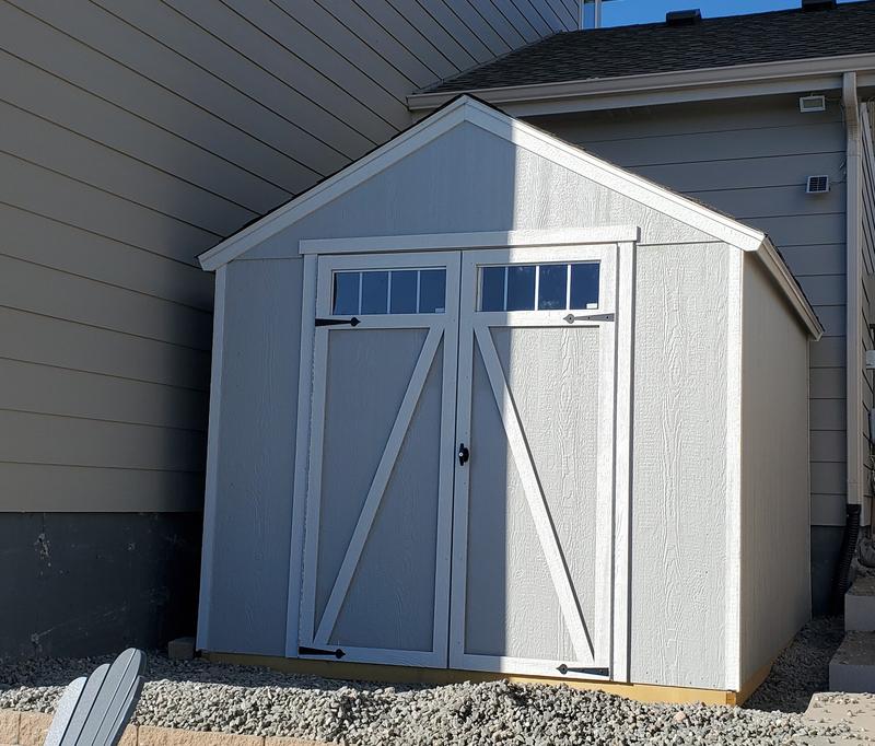 Heartland Midtown 8-ft X 10-ft Wood Storage Shed (Floor, 46% OFF