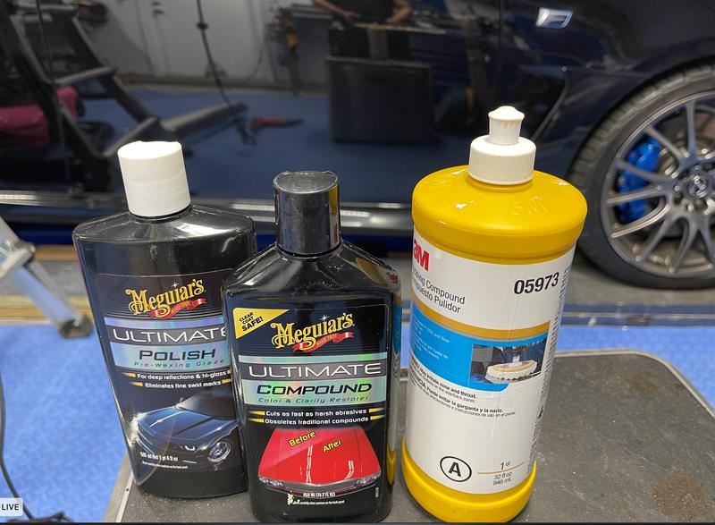 Meguiar's Ultimate Compound, G17216 15.2-fl oz Car Exterior Restoration Kit  in the Car Exterior Cleaners department at