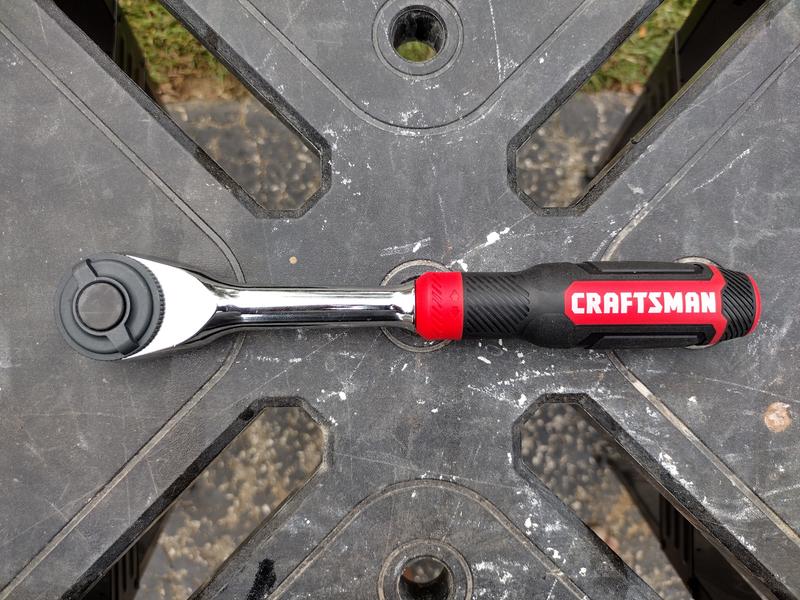 CRAFTSMAN 52-Tooth 3/8-in Drive Comfort Grip Handle Ratchet
