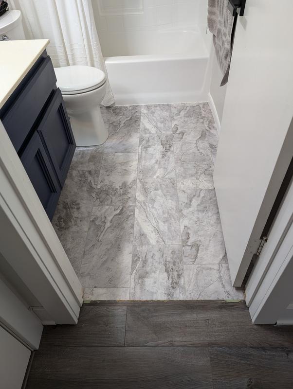 STAINMASTER (Sample) Grove Park Marble Waterproof Marble Look Glue Down Sheet Vinyl STAINMASTER (Sample) Grove Park Marble Waterproof Marble Look Glue Down Sheet Vinyl