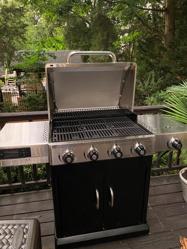  MASTER COOK Gas Grill, BBQ 4-Burner Cabinet Style
