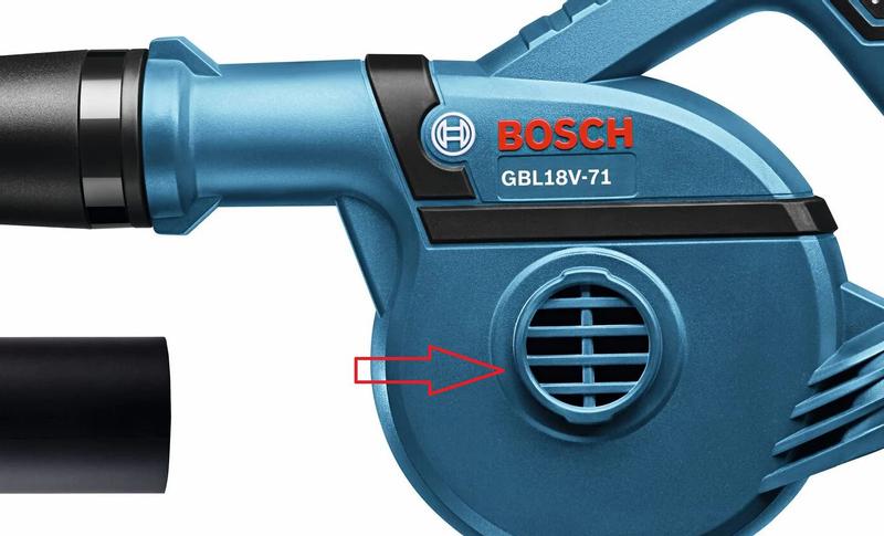 Bosch GBL 18V-120 Heavy Duty Cordless Air Blower (Solo Tool), 270