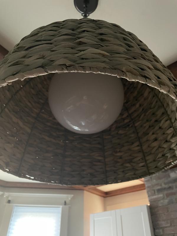 Kichler Raffiana Olde Bronze Coastal Bowl Hanging Pendant Light in