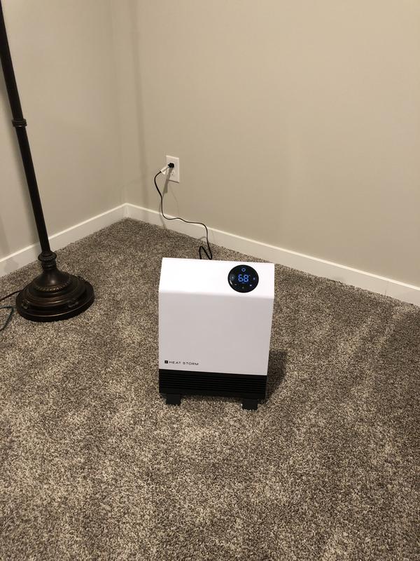 Heat Storm 1000-Watt Infrared Cabinet Electric Space Heater with Remote  Included | Lowe's Canada