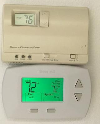 Honeywell Deluxe Digital Electronic Non-Programmable Thermostat at Lowes.com