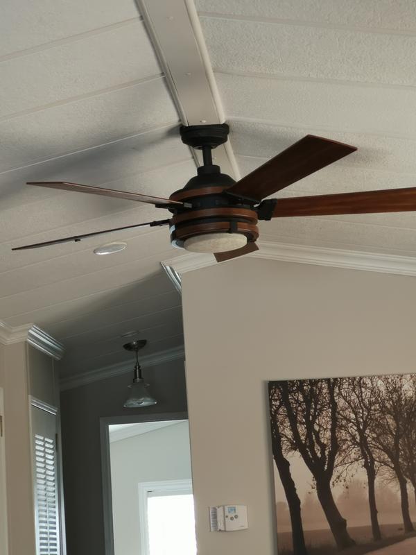 Indoor Ceiling Fan With Light Remote, Kichler Barrington Ceiling Fan