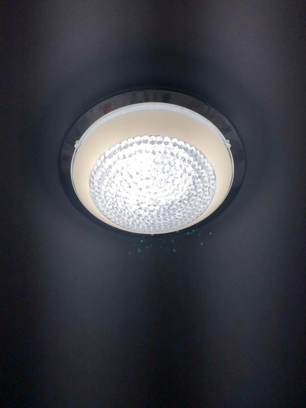 Led Ceiling Light Mount Chrome 202158a Rona