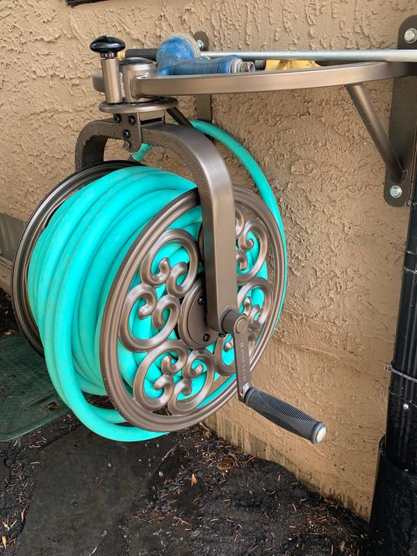 Garden Hose Reel Cart Lowes Canada Fasci Garden